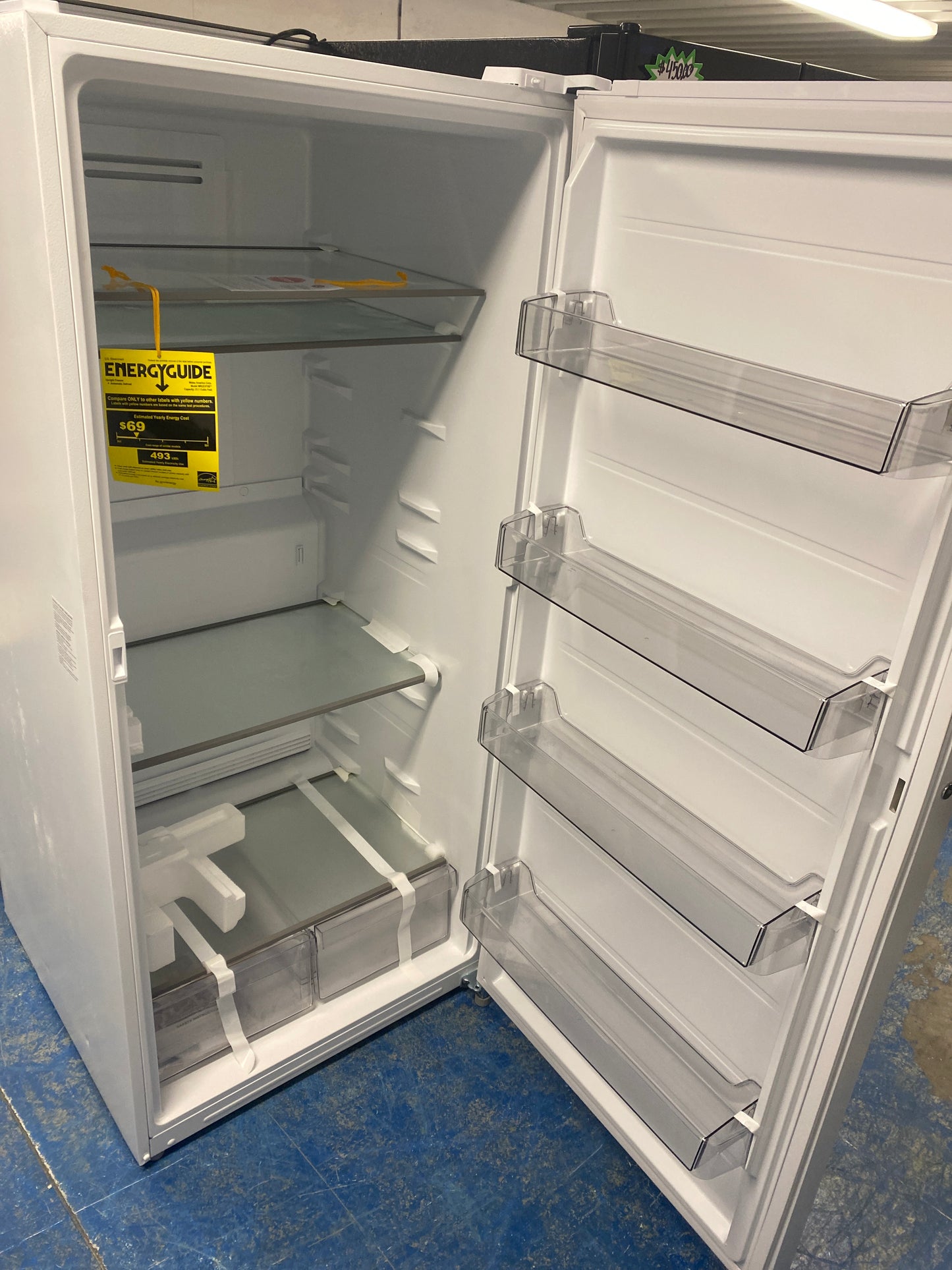 Midea 21.1 cu. ft. Upright Convertable refrigerator Freezer