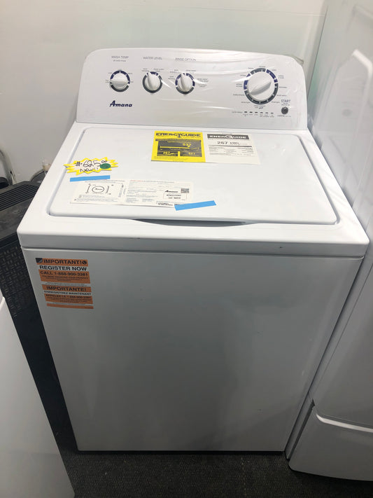NEW!! 3.8 Cu. Ft. Top Load Amana Washer