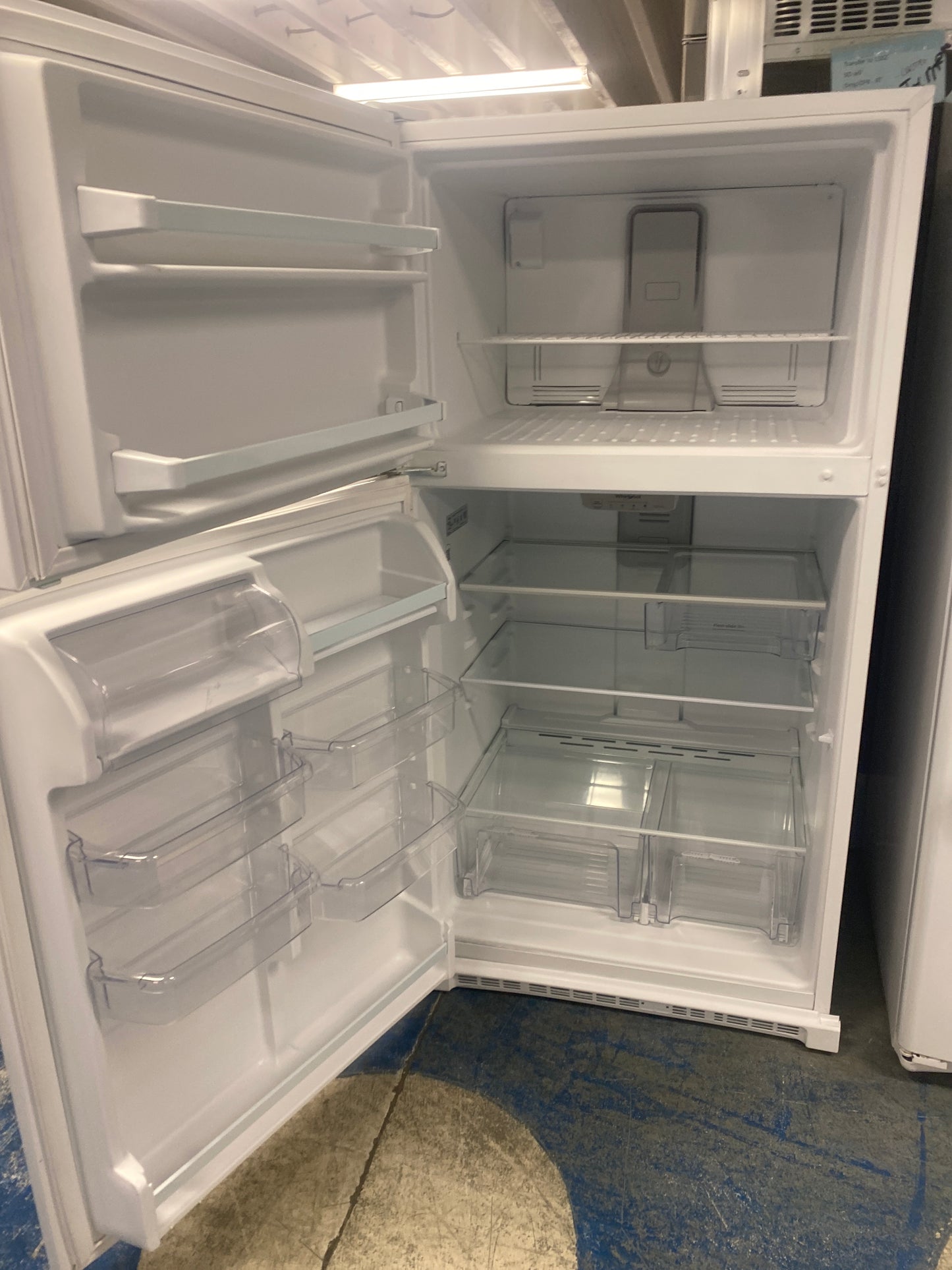New! Whirlpool 20 cu. ft. Top Freezer Refrigerator