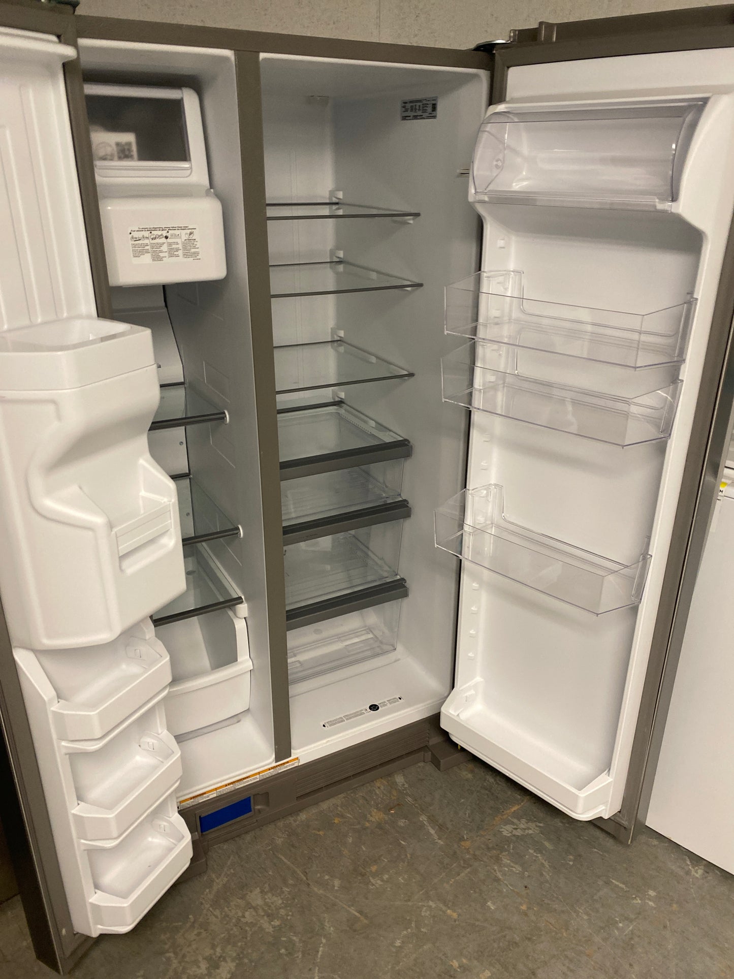 Whirlpool 36” wide 21.0cu. ft.  Side-by-Side Refrigerator