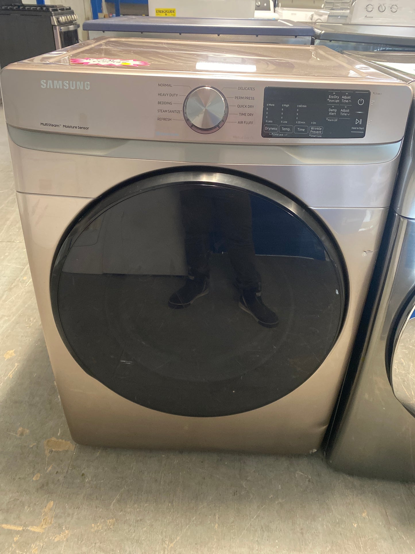 Samsung “tan” 7.4 cu. ft. Electric Dryer