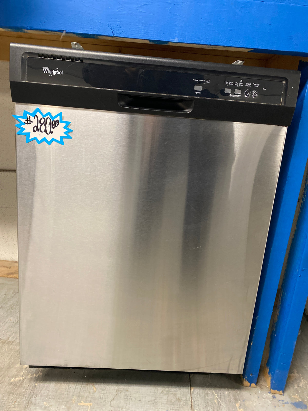Whirlpool 24” Front-Control Dishwasher
