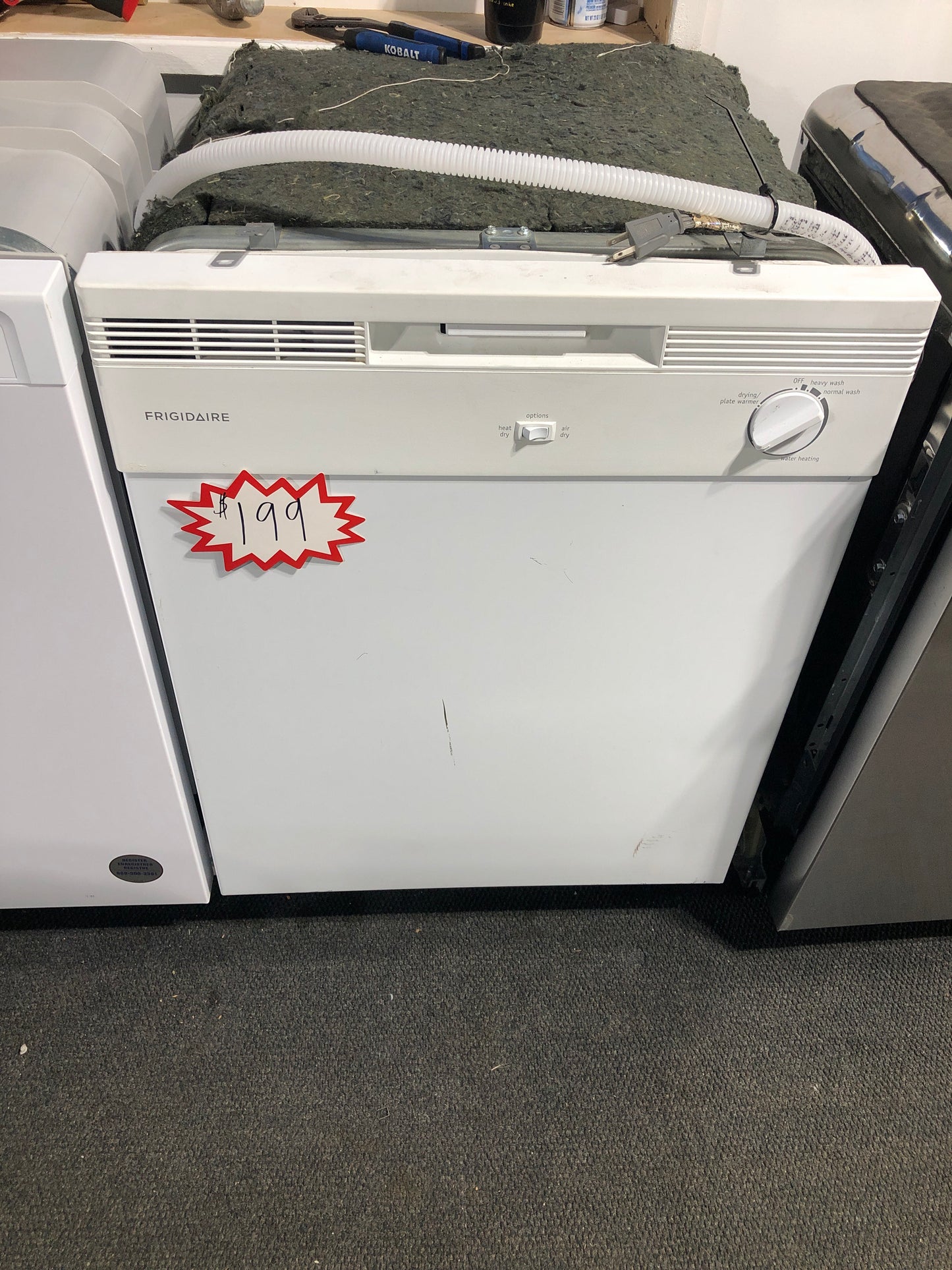 Frigidaire basic dishwasher