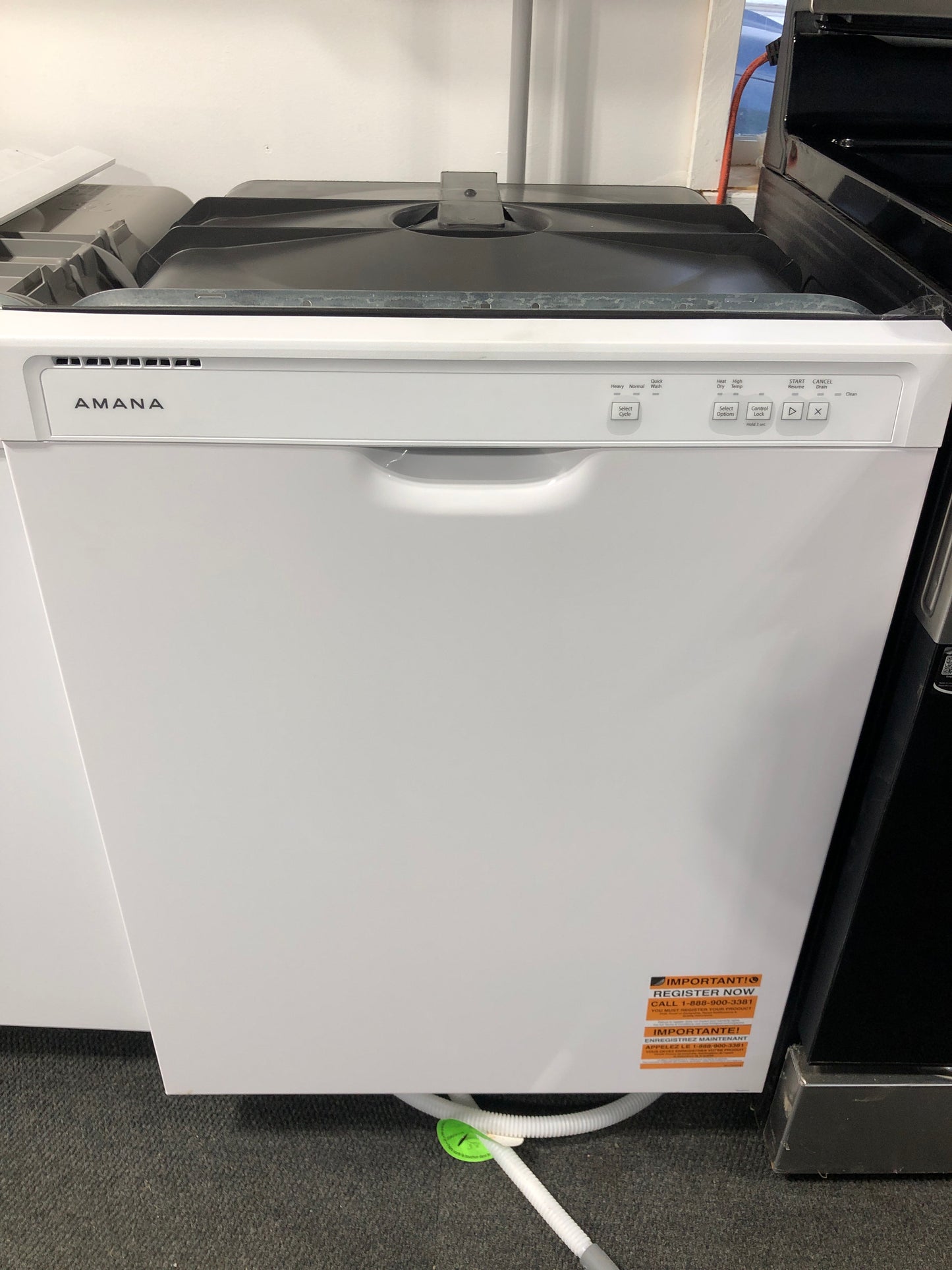 New!! Amana 24” Basic Dishwasher