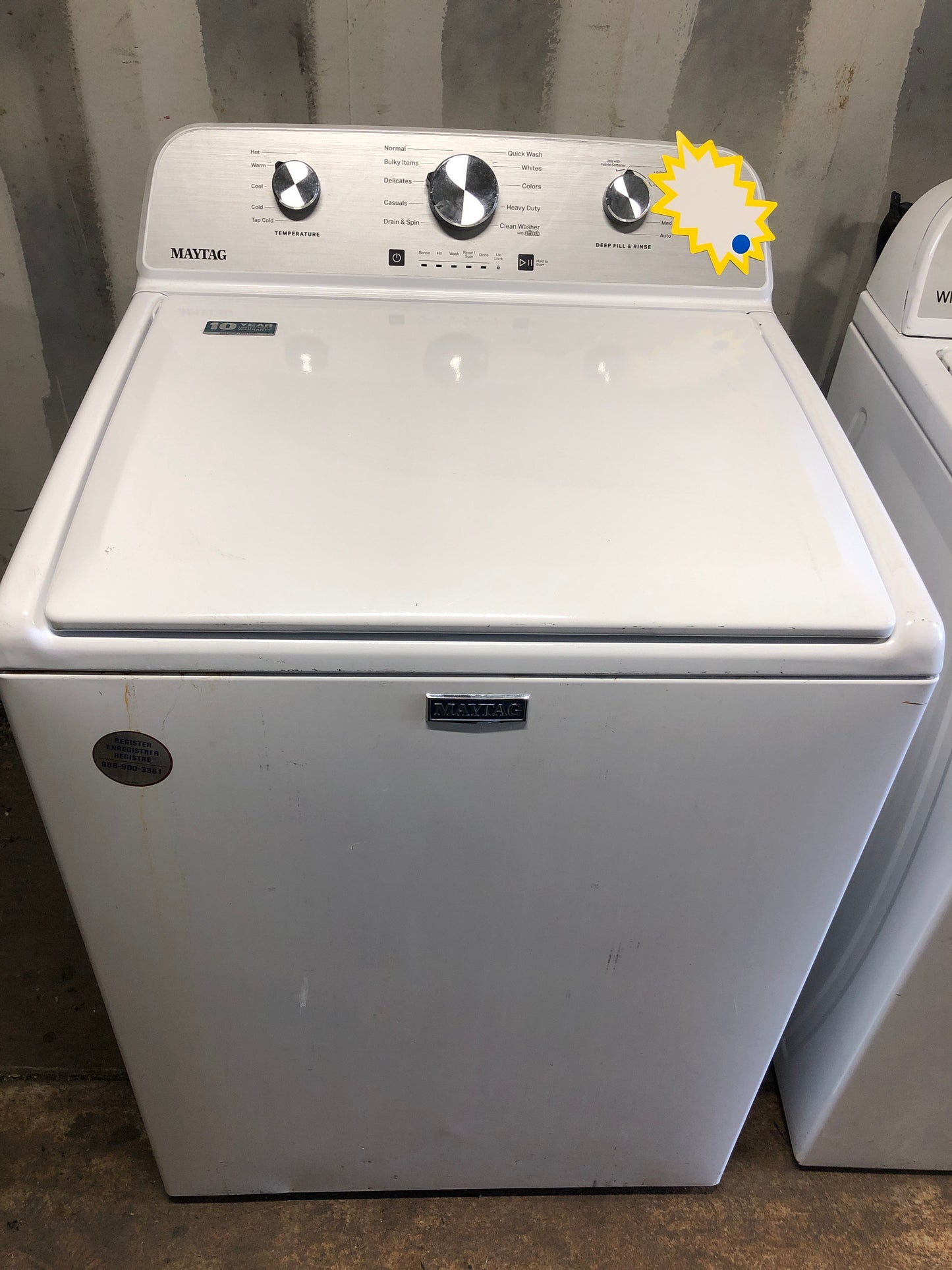 Maytag Top Load Washer