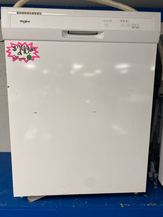 Whirlpool 24” Front-Control Dishwasher