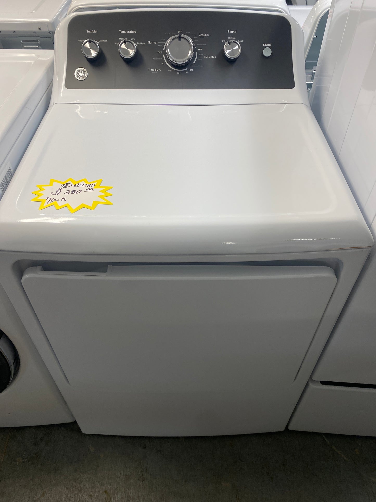 GE 7.0 cu. ft. Electric Dryer