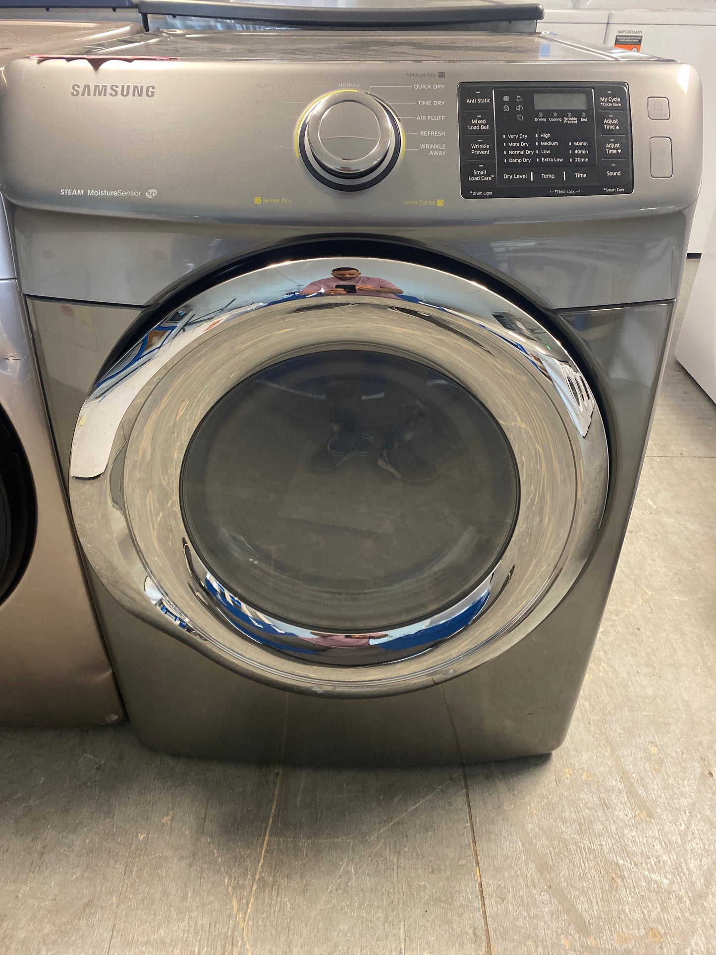 Samsung “gray” 7.4 cu. ft. Electric Dryer