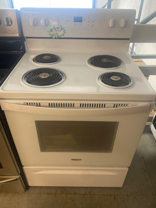 Whirlpool 4-Burner Coil Top Electric Range