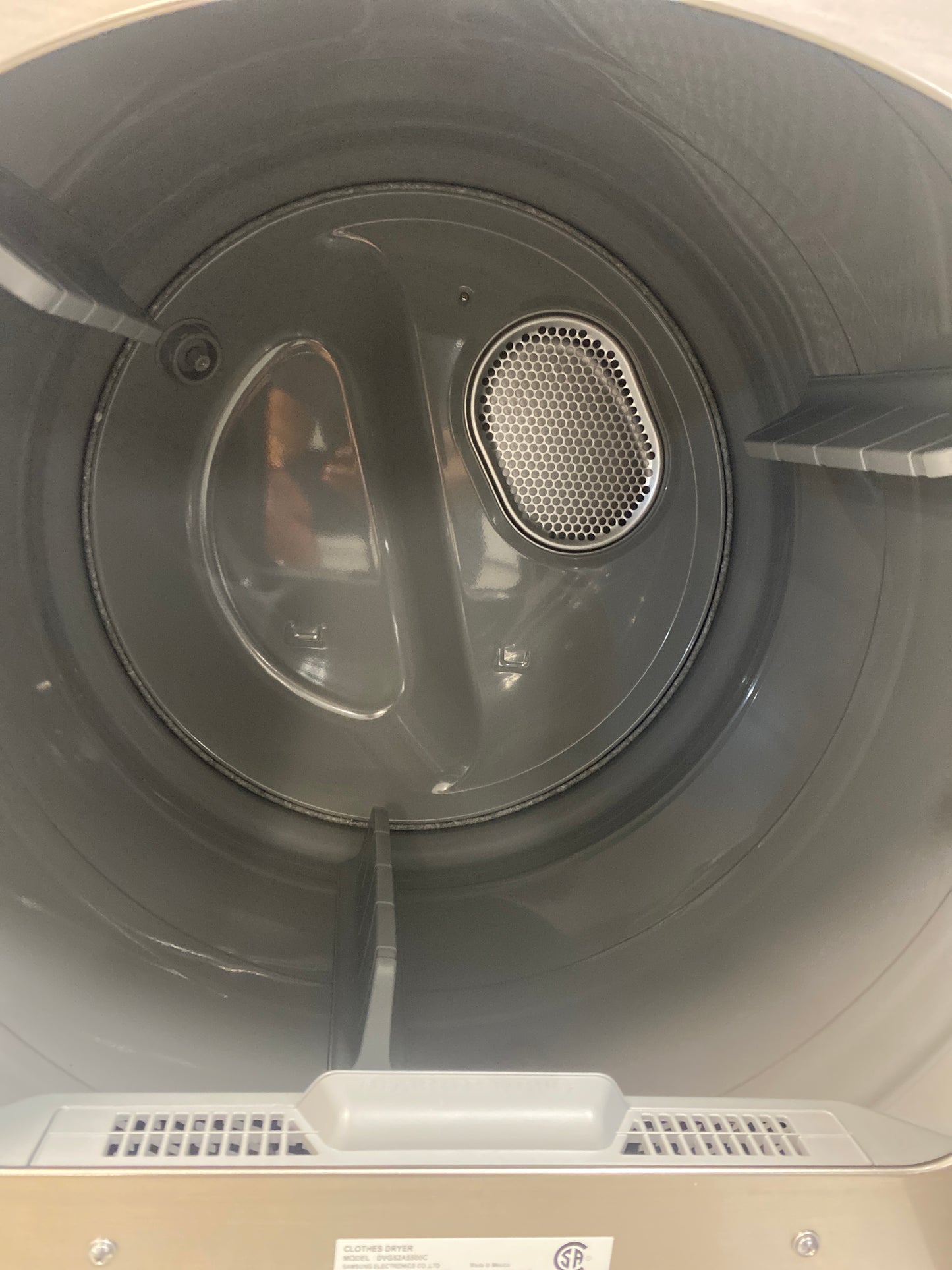 Samsung “tan” 7.4 cu. ft. Natural Gas Dryer