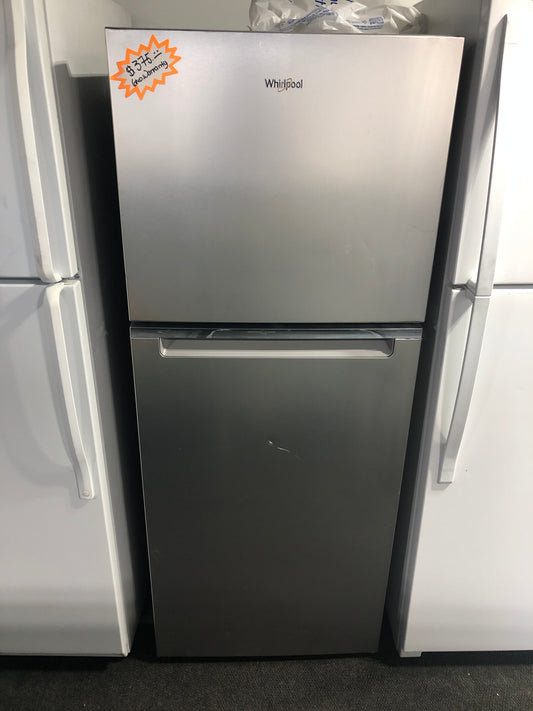 11 Cu. Ft Stainless Top Freezer Whirlpool Refrigerator