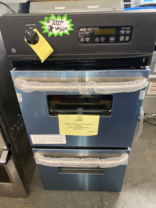 GE 24” stainless steel Double Wall Oven