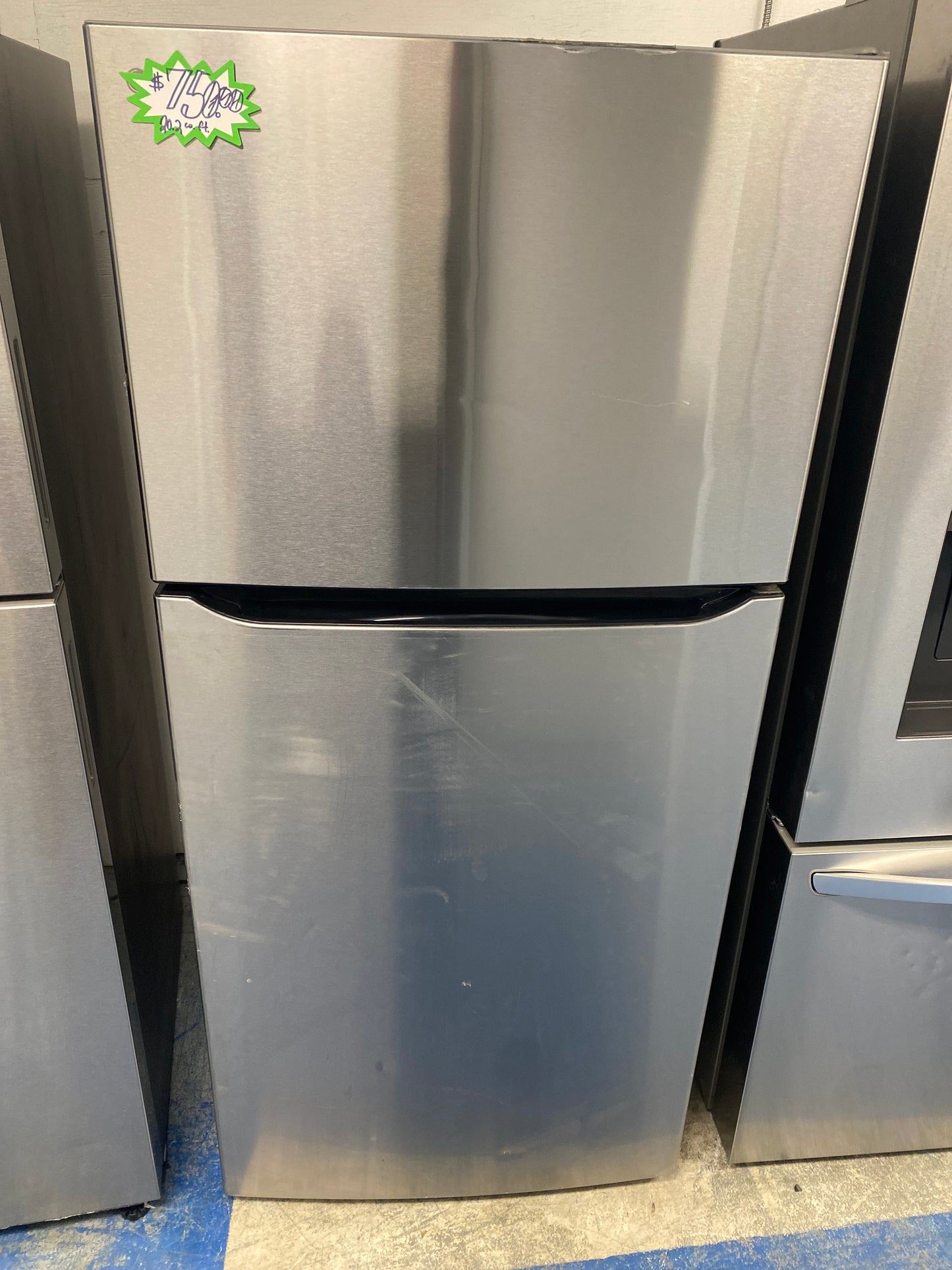 LG 20.2 cu. ft. 30” wide Top Freezer Refrigerator