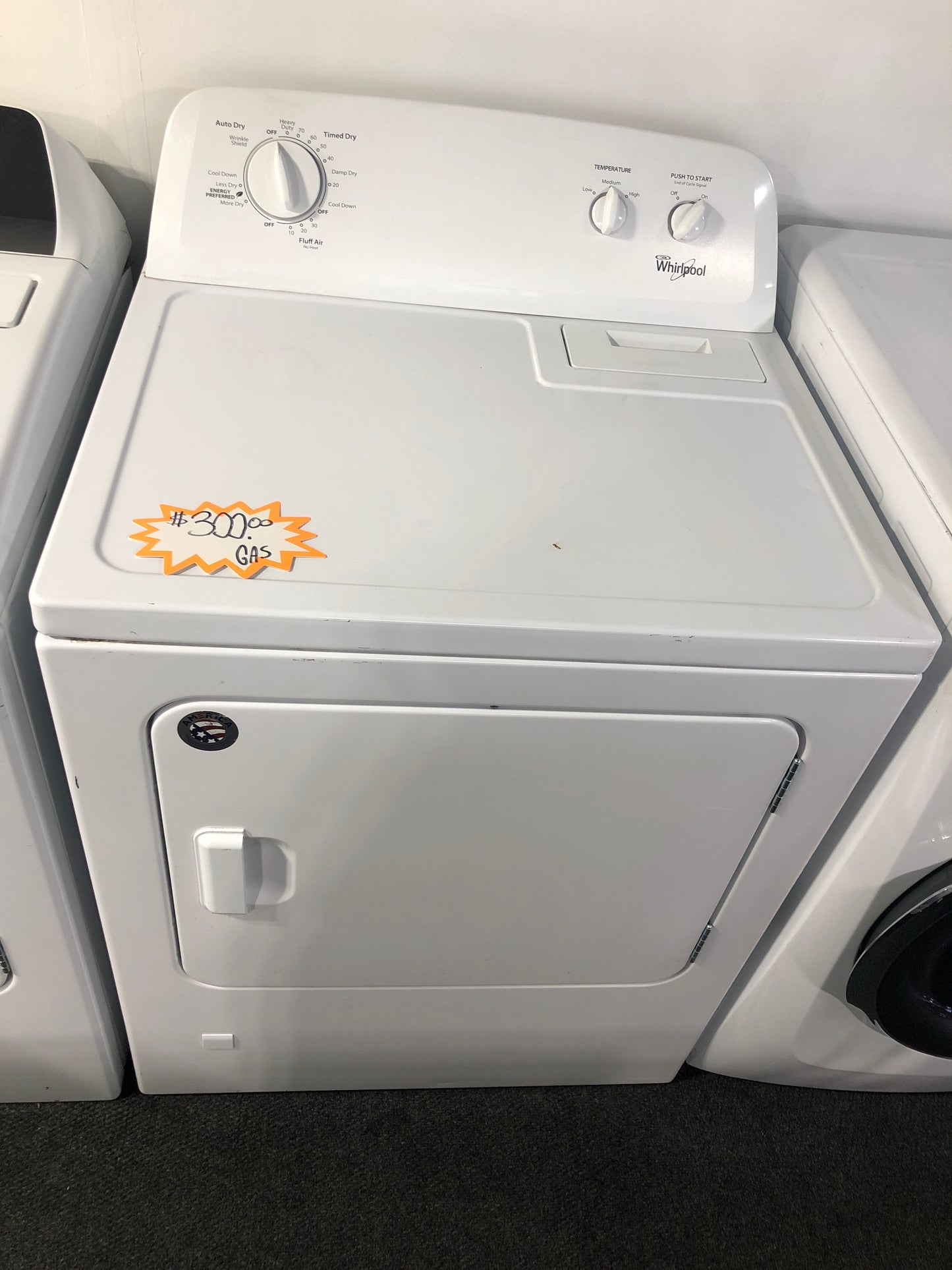 Whirlpool Gas Dryer