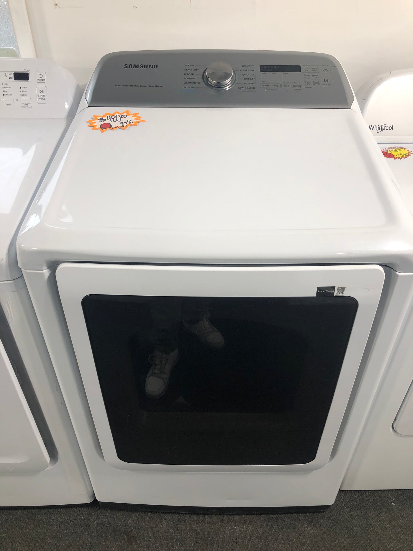 Samsung Electric Dryer 7.4 Cu. Ft.