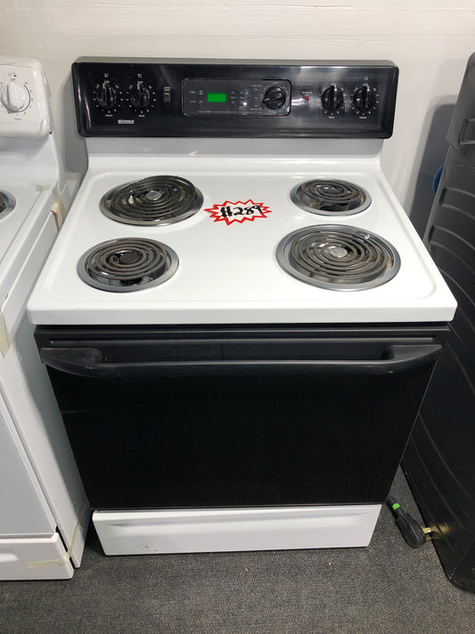 Kenmore coil top electric range