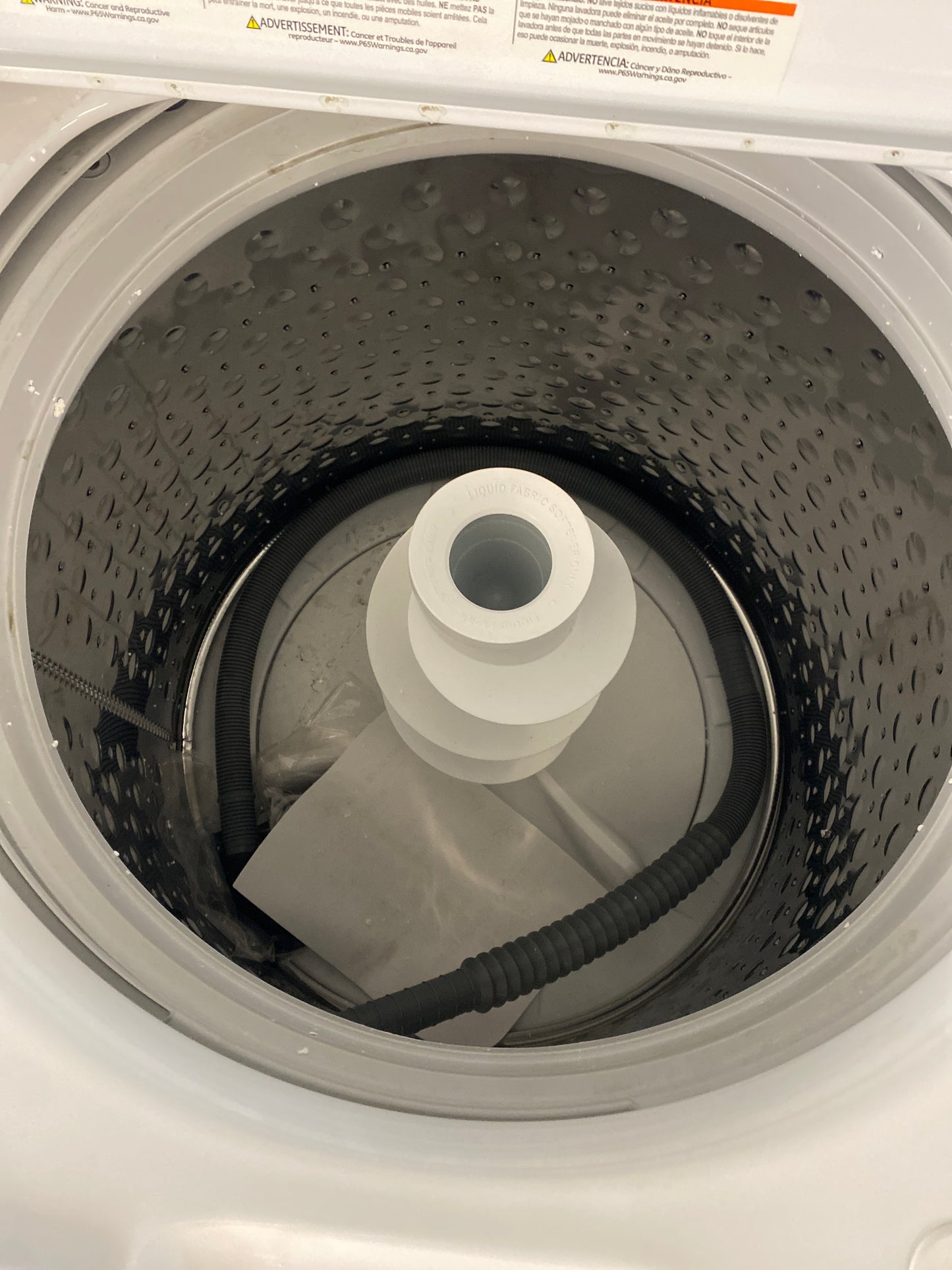 GE Top Load Washer & 7.0 cu. ft. Natural Gas Dryer