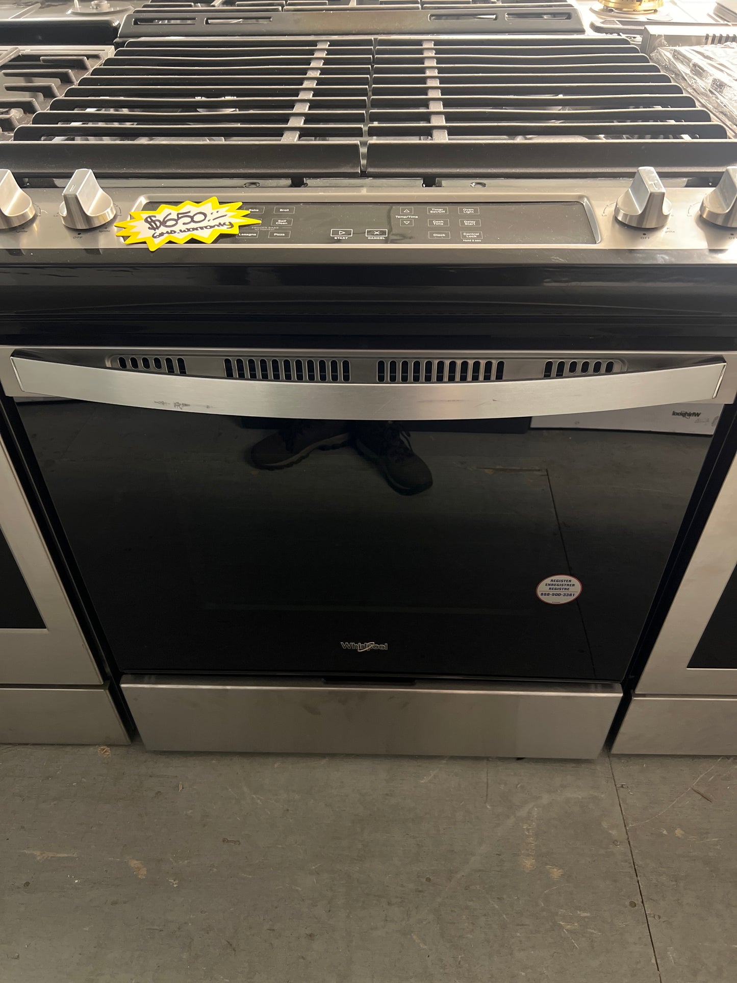 Whirlpool Gas Range
