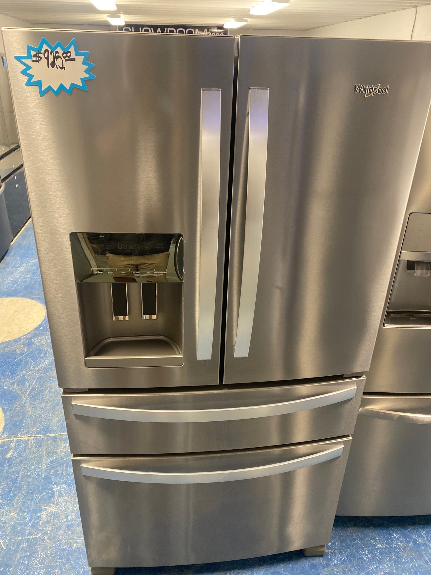 Whirlpool 36” wide 24.5 cu. ft. French Door Refrigerator