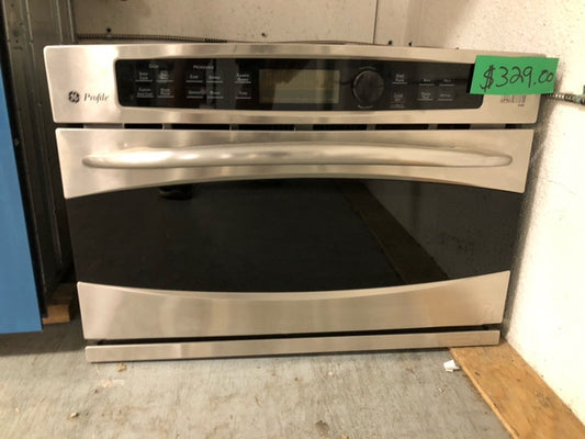 GE 1.6 cu. ft. Built-In Wall Microwave