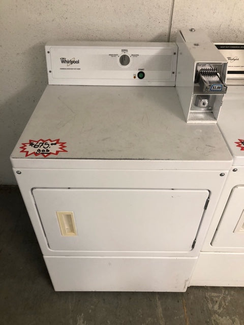 WHIRLPOOL Coin-Operated Natural Gas Dryer